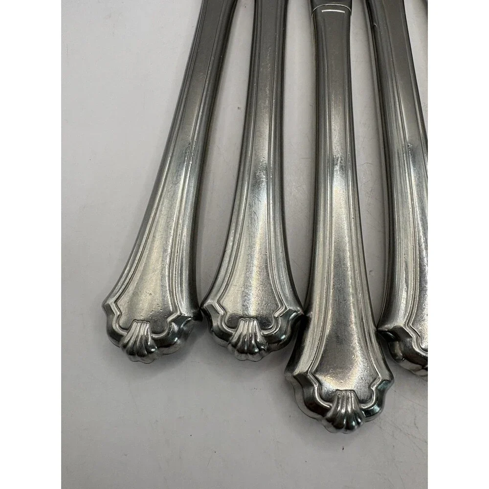 Set/11 Oneida USA Flatware MIDTOWNE Stainless DINNER KNIVES Utensil Knife Lot